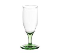 MyTinyWorld Beautiful Dolls House Miniature Handmade Green Based Wine Glass