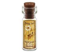 MyTinyWorld Dolls House Apothecary Poppy Seed Herb Short Sepia Label And Bottle