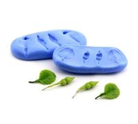MyTinyWorld Dolls House Miniature 2 Part Mixed Leaf and Seed Pod Silicone Mould