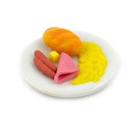MyTinyWorld Dolls House Miniature American Breakfast With Omlette