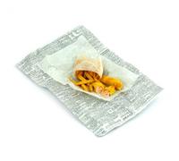 MyTinyWorld Dolls House Miniature Battered Sausage And Chips