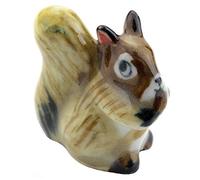MyTinyWorld Dolls House Miniature Ceramic Brown Squirrel