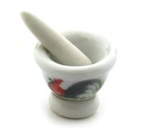 MyTinyWorld Dolls House Miniature Cockerel Motif Pestle and Mortar