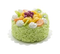 MyTinyWorld Dolls House Miniature Fruit Sponge Cake