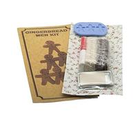 MyTinyWorld Dolls House Miniature Gingerbread Men Kit With Silicone Mould