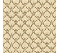 MyTinyWorld Dolls House Miniature Gold Classic Wallpaper Design