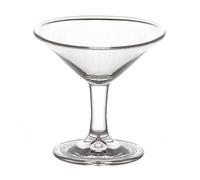 MyTinyWorld Dolls House Miniature Handmade Classic Clear Cocktail Glass