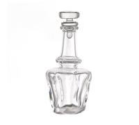 MyTinyWorld Dolls House Miniature Handmade Clear Glass Liqueur Bottle Shaped Decanter