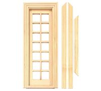 MyTinyWorld Dolls House Miniature Internal Single Glazed French Door