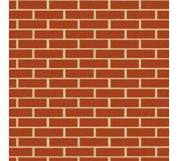 MyTinyWorld Dolls House Miniature New Dark Red Brick Pattern Cladding