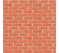 MyTinyWorld Dolls House Miniature New Light Red Textured Brick Pattern Cladding