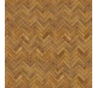MyTinyWorld Dolls House Miniature Parquet Flooring 6 Inch Dark Honey Colour Oak Strip Effect