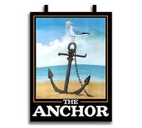 MyTinyWorld Dolls House Miniature Pub/Tavern Sign - The Anchor