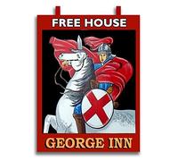 MyTinyWorld Dolls House Miniature Pub/Tavern Sign - The George Inn