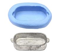 MyTinyWorld Dolls House Miniature Reusable Small Tin Silicone Mould