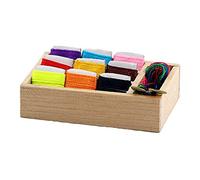 MyTinyWorld Dolls House Miniature Sewing Kit With Assorted Wools And threads