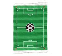 MyTinyWorld Dolls House Miniature Small Childrens Rug With Football Field