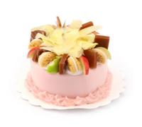MyTinyWorld Dolls House Miniature Strawberry Fruit Cake
