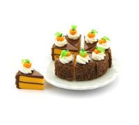 MyTinyWorld Dolls House Miniature Whole Sliced Chocolate Orange Cake
