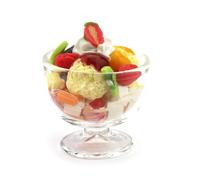 MyTinyWorld Dolls House Saucy Fruit Surprise Ice Cream Sundae To Share