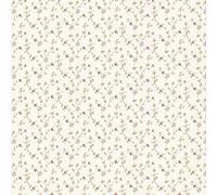MyTinyWorld Dolls House Tiny Red And Yellow Trailing Meadow Flower Wallpaper