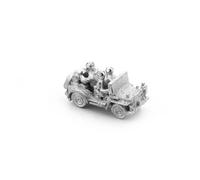 MyTinyWorld Dolls House Unpainted Metal Champ Jeep