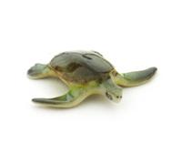 MyTinyWorld Hand Made Dolls House Miniature Ceramic Turtle