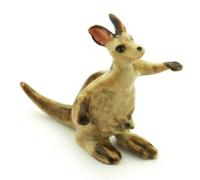 MyTinyWorld Handmade Dolls House Miniature Ceramic Kangaroo