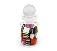 MyTinyWorld Miniature Handmade Liquorice Allsorts In A Glass Jar