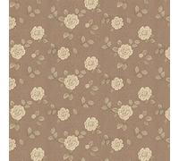 MyTinyWorld Pack of 5 Dolls House Cream Climbing Rose Wallpaper Sheets