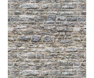 MyTinyWorld Pack of 5 Dolls House Grey Stone Wall Pattern Cladding Sheets