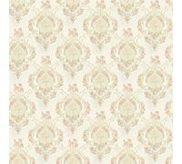 MyTinyWorld Pack of 5 Dolls House Ornate Pink Damask Flower Wallpaper Sheets