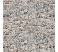 MyTinyWorld Pack of 5 Dolls House Tight Bond Grey Stone Paper Sheets