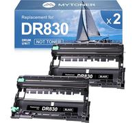MYTONER DR830 Drum Replacement for Brother DR-830 DR830 Drum Unit TN830 XL High Yield for DCP-L2640DW MFC-L2820DW HL-L2400D HL-L2460DW HL-L2405W HL-L2465DW HL-L2480DW MFC-L2820DW XL L2760DW, 2 Packs