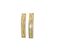 Mytoptrendz® 2 Pack Small Hair Clip Gold Barrette for Thin Hair