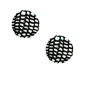 Mytoptrendz® 2 pcs Hair Net Classic Snood Bun Cover Womens Girls Dance Equestrian Silky Knotted Ribbon HairnetsBlack)