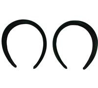 Mytoptrendz® - 2 Pcs Luxury Padded Headband Winter Evening Wedding Party Birthday Bridal Christmas Birthday Bridesmaid Alice Band Hair Accessories Hairband, Gift Idea(Green)