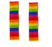 Mytoptrendz® 2 PCS Rainbow Headbands Hairband Unisex Accessories (Rainbow)