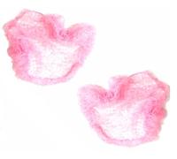Mytoptrendz® 2 Pcs Slumber Hair Nets Elasticated Mesh Styling Large Silky Sleep In Net for Womens and Girls Thick Hair Dance Equestrian Buns Mesh Cover (Pink)