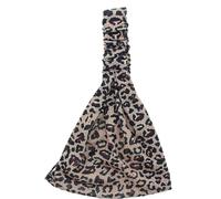 Mytoptrendz® Extra Wide Animal Print Elastic Bandana Headband Hippy Boho Hairwrap Strechy Elasticated Hairband Womens Yoga Hair Bands Fashion Accessories (Leopard print- Beige)
