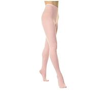 Mytoptrendz® Footed Dance Tights Girl's Ultra Soft 60 Denier Microfiber Full Foot Ballet Tights (Pink, Age -5-7 years)