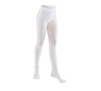 Mytoptrendz® Girls Ballet Tights Dance Soft Stretchy Opaque Pantyhose for School((White, Age 9-11 years) Matt Footed
