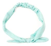 Mytoptrendz® Kids Girls Plain Knotted Bow Headband Soft Stretchy Wide Elasticated Head Wrap Kylie Hairband Bandeau For Baby Infant Toddler (Turquoise)