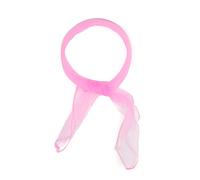 Mytoptrendz® Plain Chiffon Square Neck Scarf 50s 60s Retro Sheer Lightweight Bandana Wrap Womens Square Scarves in Various Colour (Pink)