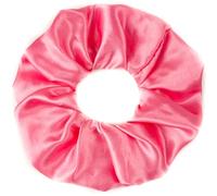 Mytoptrendz® Plain Large Satin Hair Scrunchies Ponytail Hair Tie Traceless Luxurious Bobbles Girls Women Hair Accessory (Candy pink) Girls Women