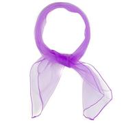 Mytoptrendz®- Plain Square Chiffon Neck Scarf For Lady Retro 50s Light Weight (Lilac)