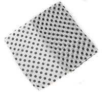 Mytoptrendz® Polka Dot Lightweight Scarf-Classic 1950's Retro Mod Ladies Vintage Fashion Accessories(White - Black Dot) 10mm