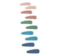 Mytoptrendz® Snap Hair Clips-10 Pcs Retro Matte Cover Metal Click Clack Snappy 5.5cm Medium Bendies Barrettes Hair Accessories for Girls Women (Style - 2)