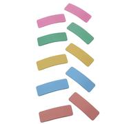 Mytoptrendz® Snap Hair Clips-10 Pcs Retro Matte Cover Metal Click Clack Snappy 5.5cm Medium Bendies Barrettes Hair Accessories for Girls Women (Style - 4)