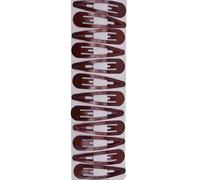 Mytoptrendz® Snap Hair Clips Large For Women Thick Hair Long Metal Grips Snappy Bendy Barrette Sildes Pins Styling and Sectioning Accessories for Girls -12pcs (Brown-2.8 Inch- 70mm)